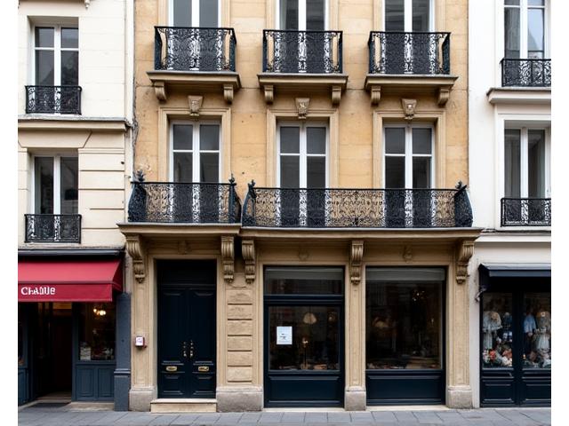Restauration d'une façade de bâtiment historique